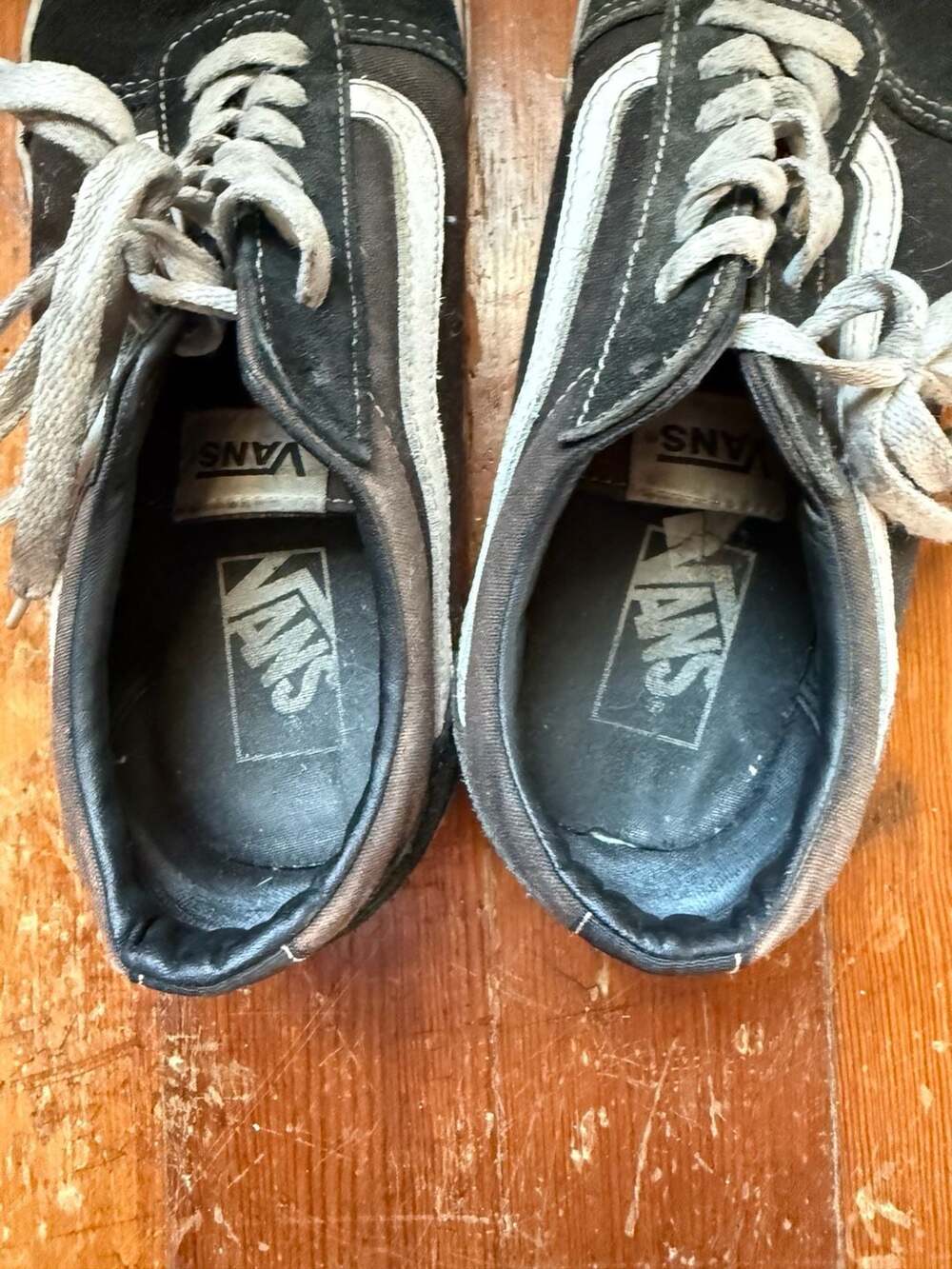 Vans Old Skool Size 8 Black Suede Skate Shoes